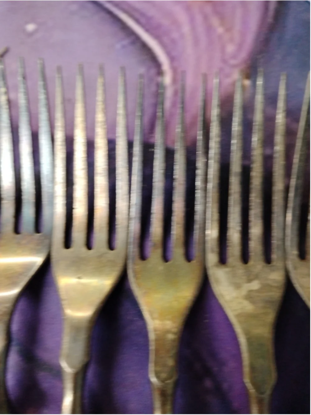 Antique Rogers & Bro. 12 Silver Plate Fork Waterbury Conn 7 3/4